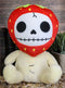 Red Yummy Ichigo Strawberry Furrybones Skeleton Plush Toy Doll 9"H Furry Bones