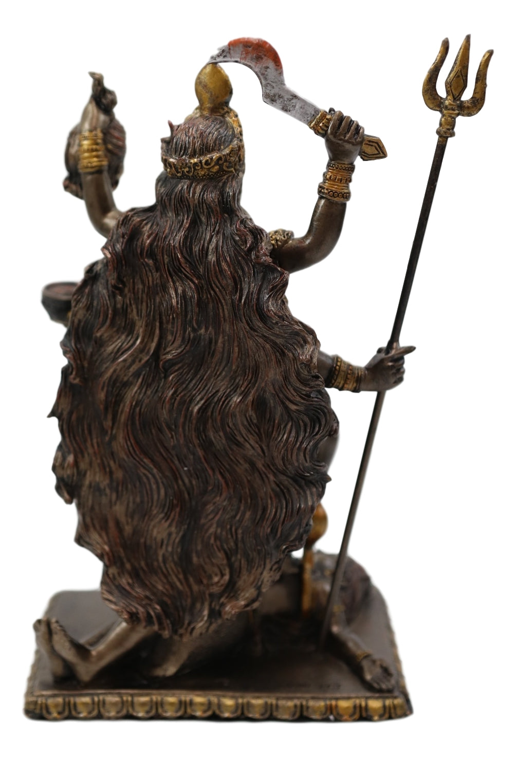 Hindu Goddess Of Time And Death Kali Bhavatārini Figurine Eastern Enlightenment - Ebros Gift