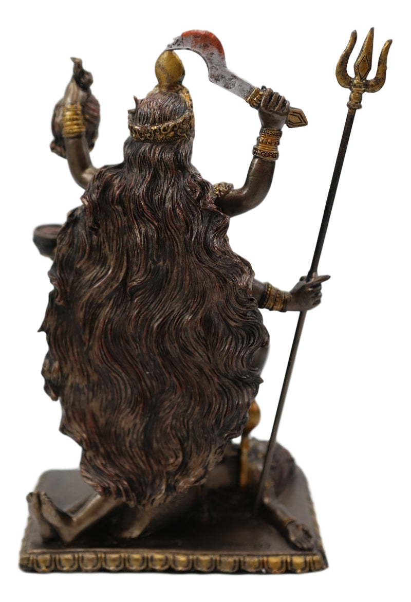 Hindu Goddess Of Time And Death Kali Bhavatārini Figurine Eastern Enlightenment