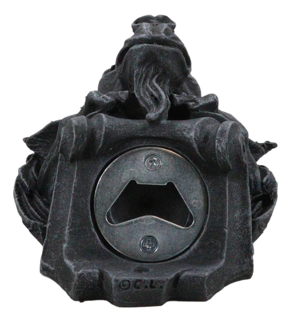 Divine Horned Sabbatic Goat Idol Samael Lilith Baphomet Wall Beer Bottle Opener