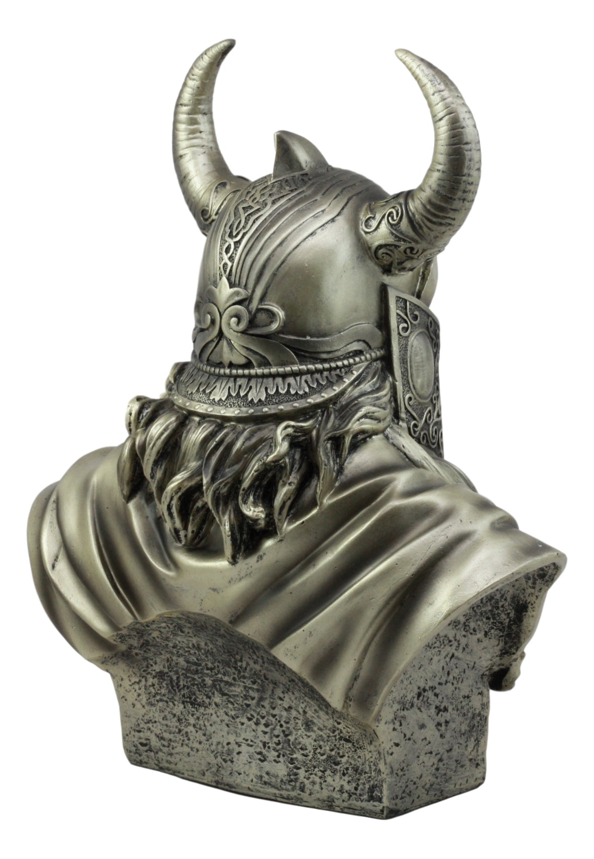 Ebros Warrior God Odin The Alfather Bust Statue 12"H Norse Viking God Odin Ruler Of Asgard Sculptural Figurine - Ebros Gift