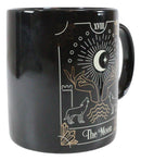 Wicca Fortune Teller Psychic Tarot Cards The Moon Ceramic Tea Coffee Mug Cup