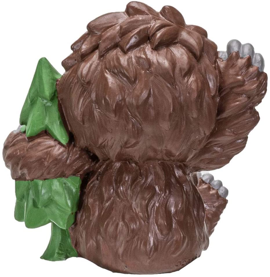 Ebros Furry Bones Bigfoot Sasquatch Skeleton Figurine Forest Creature Furrybones - Ebros Gift