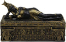 Ebros 8" Long Ancient Egyptian Queen Cleopatra in Repose Decorative Jewelry Box
