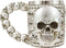 Ebros Gothic Silver Ossuary Graveyard Morphing Skulls Coffee Drinking Mug 16Oz
