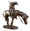 Ebros The End of Trail Bronze Finish Native American Indian Warrior Collectible Figurine 7.5 H