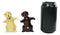 Ebros Colorful Ceramic Labradors Dog Couple Hugging Dancing Salt Pepper Shakers Set