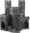Ebros Castle Fortress Display Stand Figure For Miniature Knights (Display Only)