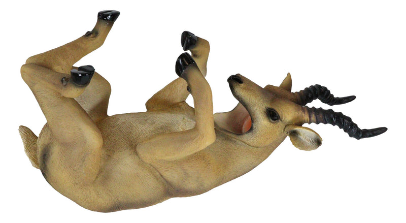 Rustic Vin Of The Veld Drinking Kudu Antelope Wine Bottle Holder Decor Figurine