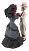Day Of The Dead Wedding Skeleton Couple Bride and Groom Statue Love Never Dies