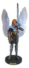 Ebros Large 18"H Colorful Saint Archangel Michael Holding Sword & Shield Statue