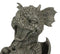 Ebros Whimsical L.O.L Soul Garden Laughing Out Loud Dragon Statue 7.75" Tall Faux Stone Resin Finish Hilarious LOL Fantasy Animated Dragons Welcome Guest Greeter Decor Figurine