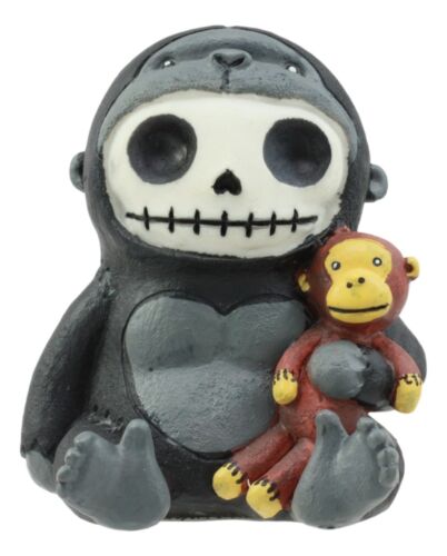 Furrybones Kongo Gorilla King Kong Cute Skeleton Figurine 2.5"Tall Furry Bones