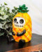 Ebros Furrybones Skeleton Fruity Pina Tropical Pineapple Figurine 3.25"H