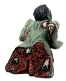Ebros Zombie Walking Undead Severed Body Peeling Flesh Figurine Door Stopper