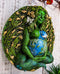 Oberon Zell Millennial Gaia Green Earth Mother Goddess Te Fiti Wall Decor Plaque