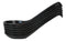 Glossy Black Melamine Ladle Style Soup Spoons With Hook Ends 1oz Set of 6 Spoon