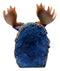 Ebros Wild & Free Colorful The Emperor Moose Bust Figurine 7.5"H Multi Color