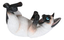 Her Majesty Regal Drinking Siamese Cat Wine Bottle Holder Rack Or Stand Figurine