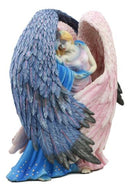 Sheila Wolk Art Day Surrendering Unto Night Celestial Angels Statue 9.5"H