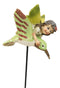 Ebros Fairy Garden Baby Fairies Riding On Stakes Set of 3 Figurine 10"H