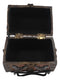 Ebros Kraken Octopus Pirate Haunted Chained Skull Treasure Chest Jewelry Box 5"L