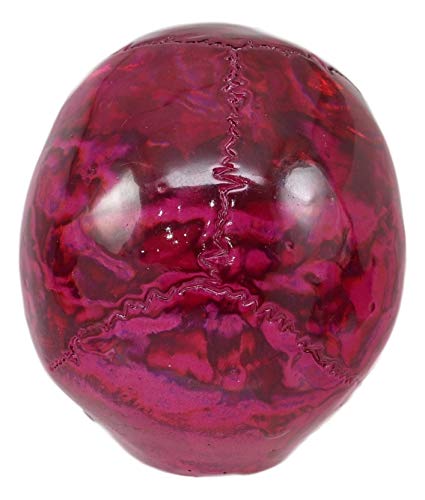 Ebros Purple Translucent Witching Hour Gazing Skull Miniature Figurine 2.5" Long - Ebros Gift