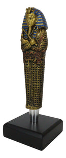 Ancient Egyptian King Pharaoh Tut Sarcophagus Novelty Beer Tap Handle Figurine
