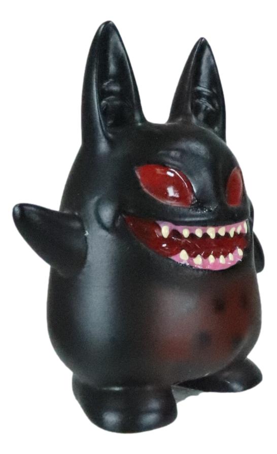 Underbedz Black Devil Burning Fire Ball Blaster Little Umbie Monster Figurine
