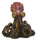 Ebros Steampunk Giant Kraken Octopus Marauder Statue 5.5"Tall Deep Sea Military