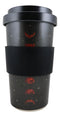 Lunar Moon Phases With Night Stars Reusable Travel Mug Cup W/ Lid And Sleeve