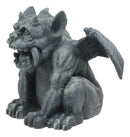 Gothic Fido The Fat Sabre Tooth Tiger Gargoyle Figurine Small Fantasy Decor