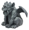 Gothic Fido The Fat Sabre Tooth Tiger Gargoyle Figurine Small Fantasy Decor