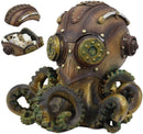 Ebros Gift Steampunk Octopus Marauder Cyborg Infantry Decorative Box Figurine 5.5"H