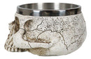 Metaphysical Positive Energy Wicca Spiritual Divinity Skull Smudge Smudging Bowl