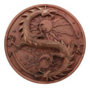 Ebros Maxine Miller Double Dragon Alchemy in Robust Yin Yang Astrology Wall Plaque