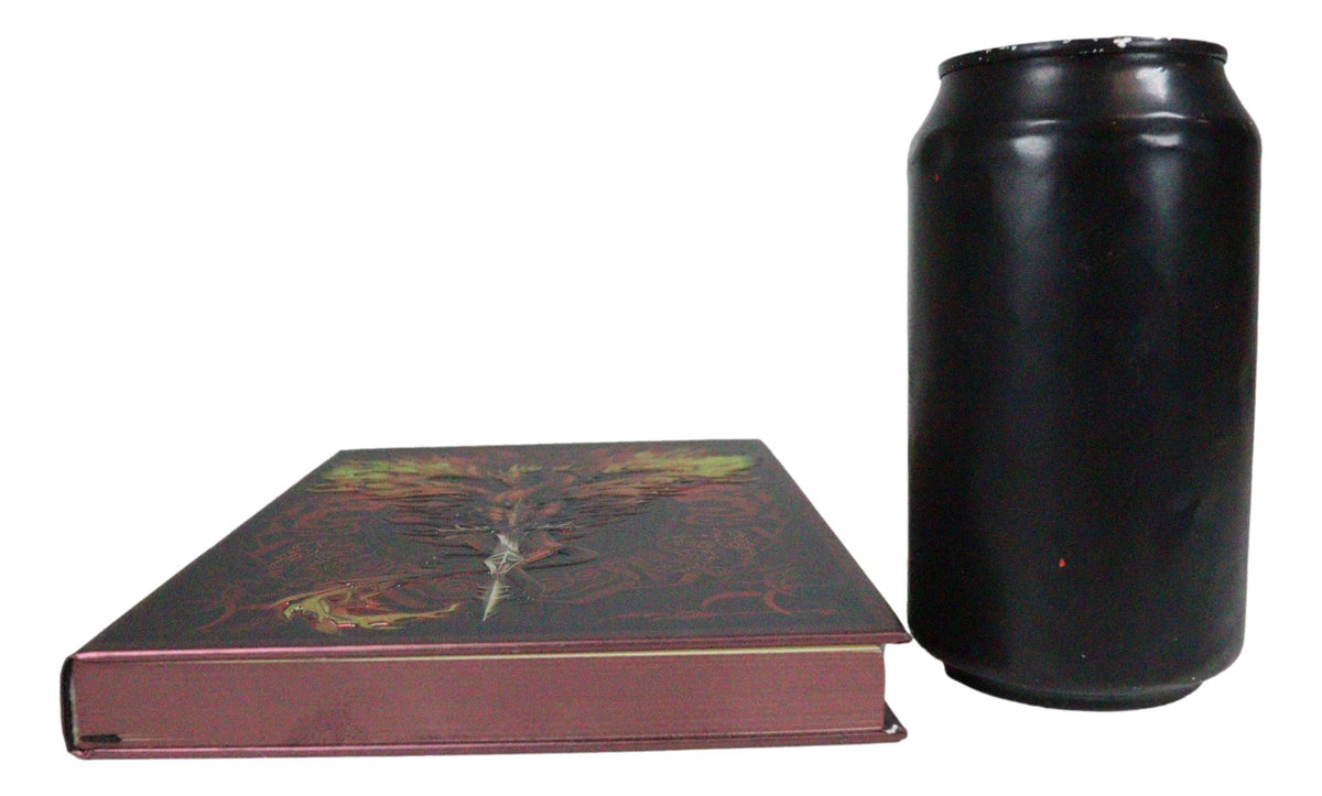 Dragon's Lair Fantasy Flame Blade Dragon Embossed Journal Diary Blank Notebook - Ebros Gift