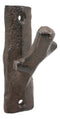 Ebros Cast Iron Rustic Western Country Tree Branch Twig Wall Hanger Hook Decor Accent Hangers for Coats Hats Leashes Backpacks Keys Decorative Organizer On Mudroom Main Entrance Walls (1)