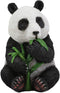 Ebros China Giant Panda Bear Cub Baby Eating Bamboo Statue 6.5" H Figurine