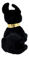 Ebros Small Black & Gold Egyptian God Of Afterlife Anubis Dog Plush Toy Soft