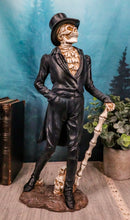 Ebros Skeleton Gentleman Groom in Steampunk Tuxedo and Top Hat Figurine 13"H