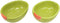 Ebros Ceramic Green European Olive Half Slice Small 4oz Dipping Bowl (SET OF 2)