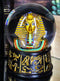 Ancient Egyptian Pharaoh King Tut Small Water Globe With Hieroglyphic Base