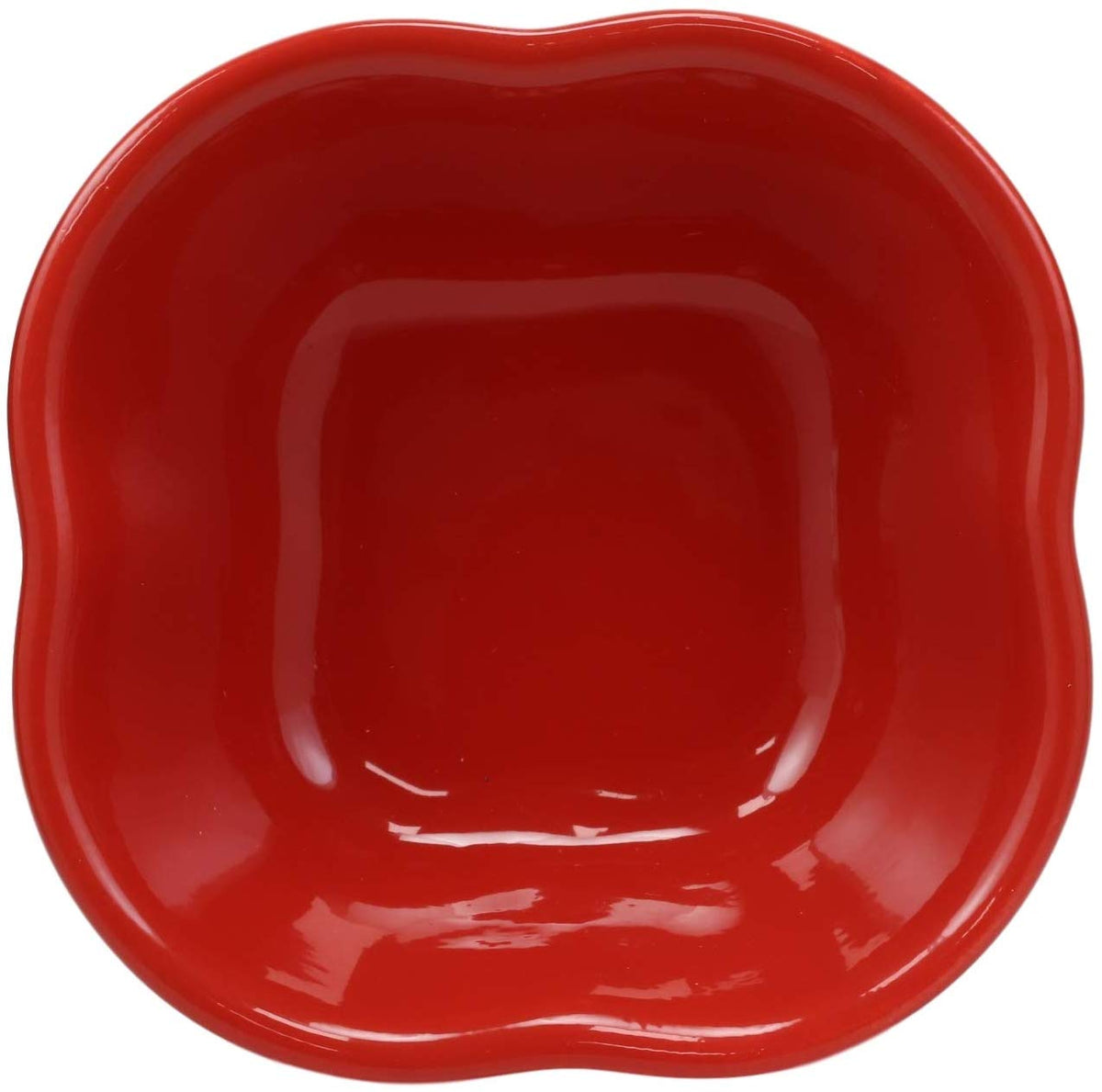 Ebros Ceramic Red Bell Pepper Vegetable 12oz Bowl Soup Condiments Container 1 PC - Ebros Gift