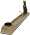 Ebros Egyptian Bastet Cat Deity Incense Stick and Cone Burner Holder 10.5"Long