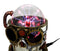 Ebros Steampunk Electric Plasma Laser Static Storm Ball Skull Decor Lamp 7" H