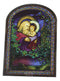 Louis Comfort Tiffany Christmas Eve Trinity Stained Glass Wall Or Desktop Plaque