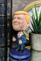 Ebros USA President Donald Trump In Red Tie & Suit Giving Thumbs Up Bobble Head 4.25"H