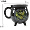 Wicca Sabbats Wheel of The Year Mabon Dragon Heat Color Changing Cauldron Mug
