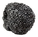 Ebros Junkyard Mechanic Gears Nuts Bolts And Screws Hardware Skull Decorative Figurine